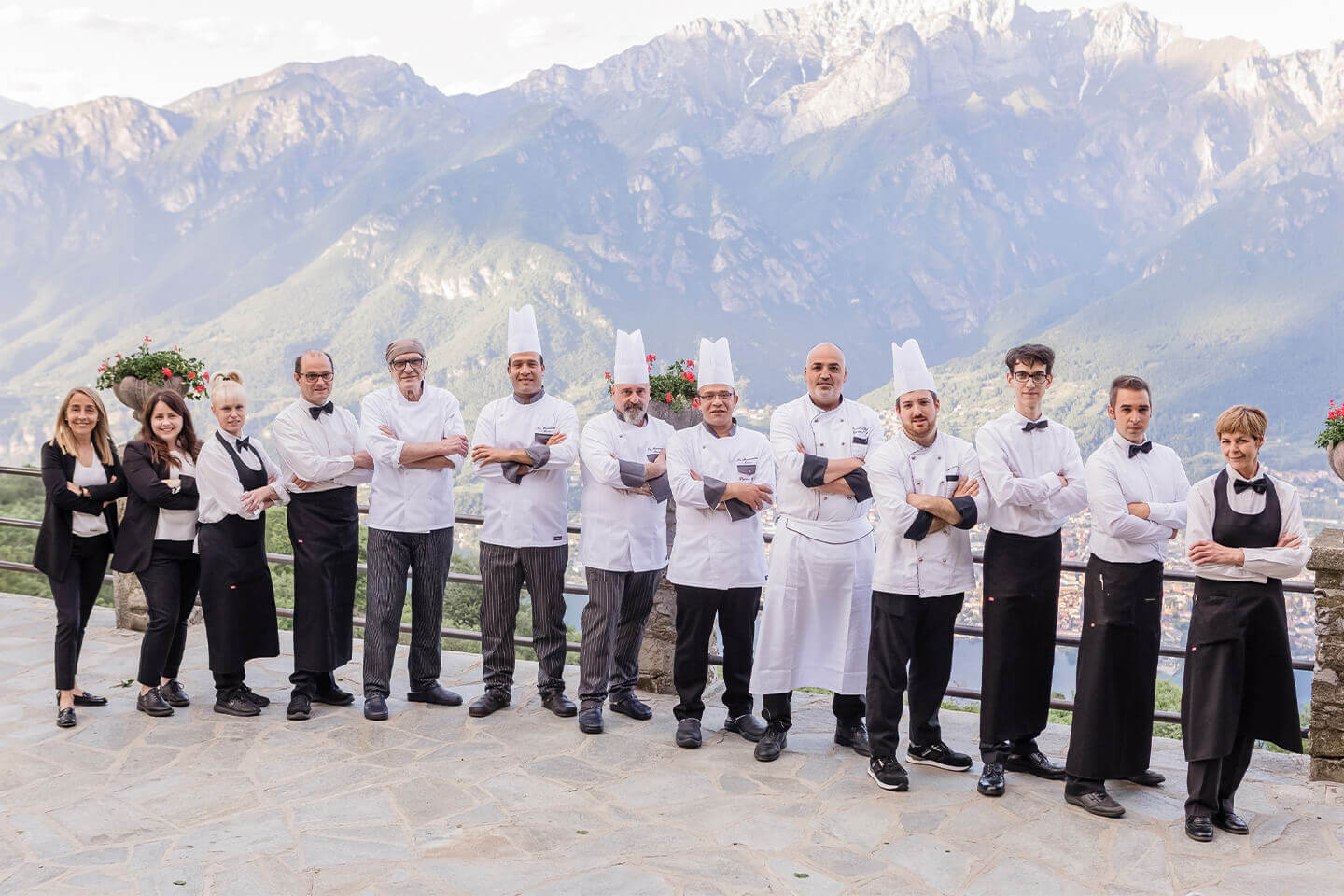 Ristorante per eventi sul lago di como